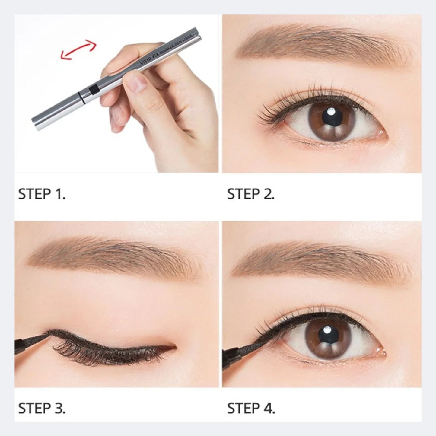 MISSHA Vivid Fix Marker Pen Liner Deep Black 0.6g - ORION XO Exclusive