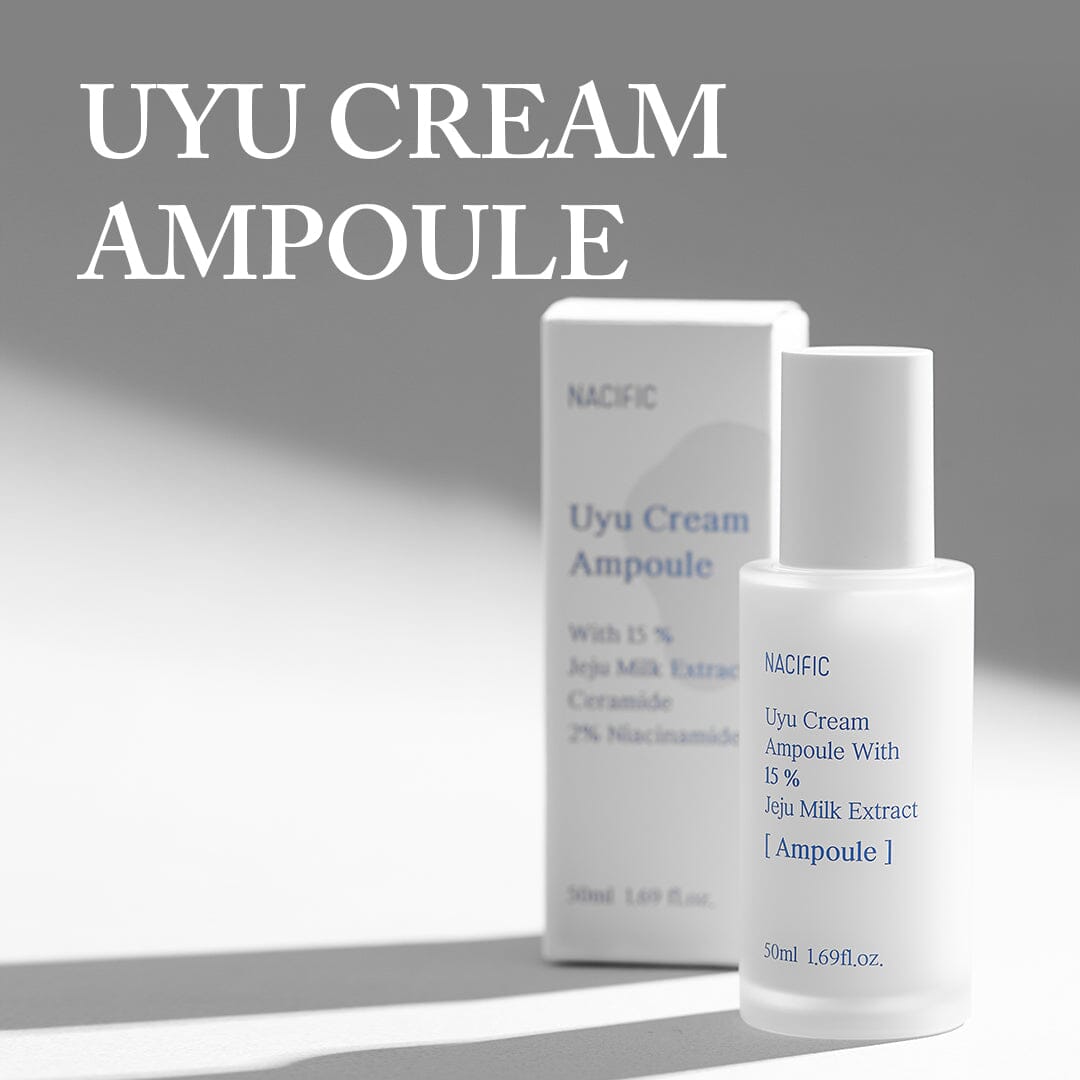 NACIFIC Uyu Cream Ampoule with 15% Jeju Milk 50ml - ORION XO Exclusive