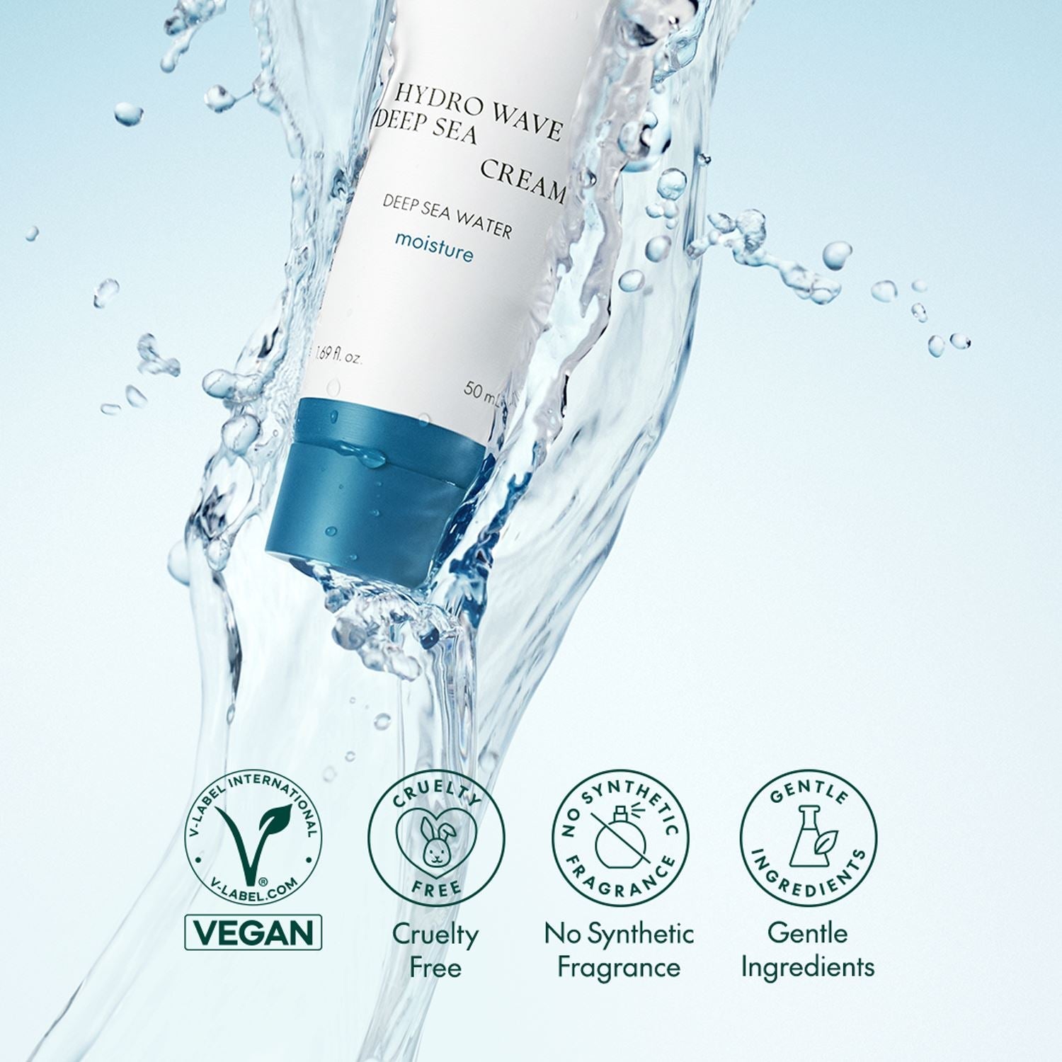 PURITO SEOUL Hydro Wave Deep Sea Cream 50ml - ORION XO Exclusive