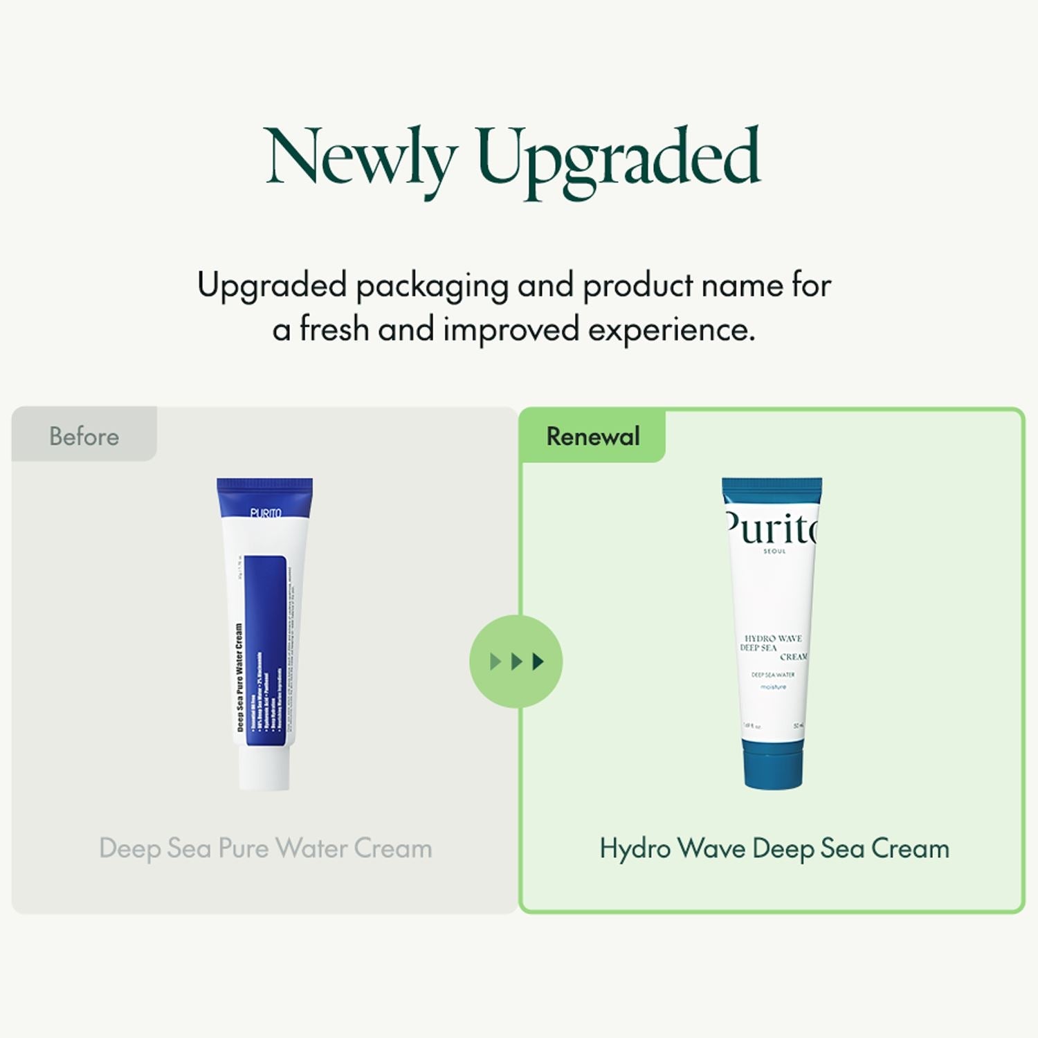 PURITO SEOUL Hydro Wave Deep Sea Cream 50ml - ORION XO Exclusive