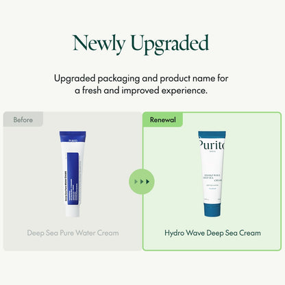 PURITO SEOUL Hydro Wave Deep Sea Cream 50ml - ORION XO Exclusive