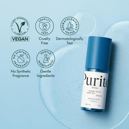 PURITO SEOUL Hydro Wave Deep Sea Serum 60ml - ORION XO Exclusive