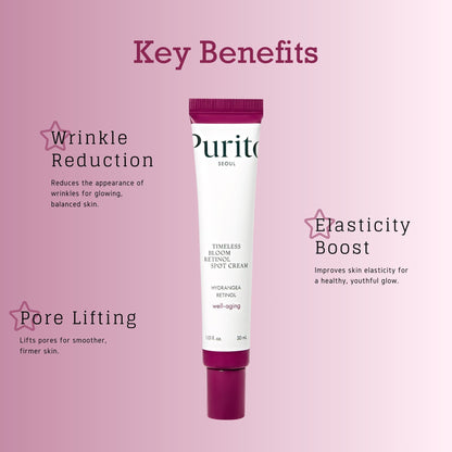PURITO SEOUL Timeless Bloom Retinol Spot Cream 30ml - ORION XO Exclusive