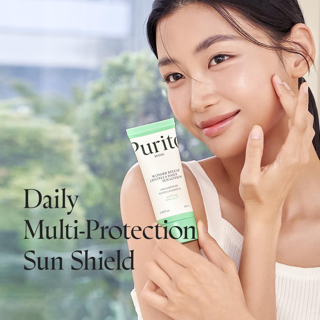 PURITO SEOUL Wonder Releaf Centella Daily Sun Lotion 60ml - ORION XO Exclusive