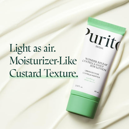 PURITO SEOUL Wonder Releaf Centella Daily Sun Lotion 60ml - ORION XO Exclusive