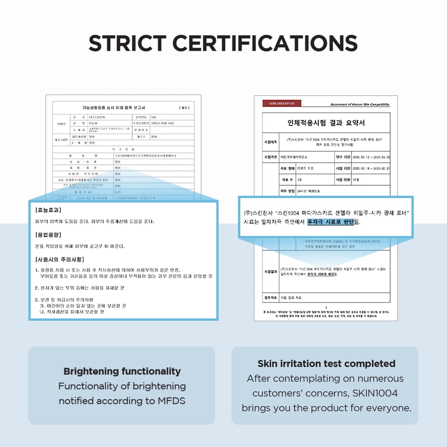 SKIN1004 Madagascar Centella Hyalu-Cica Brightening Toner (Mini) 30ml - ORION XO Exclusive