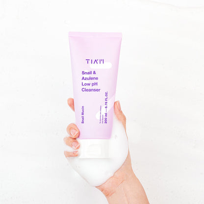 TIA'M Snail & Azulene Low pH Cleanser 200ml