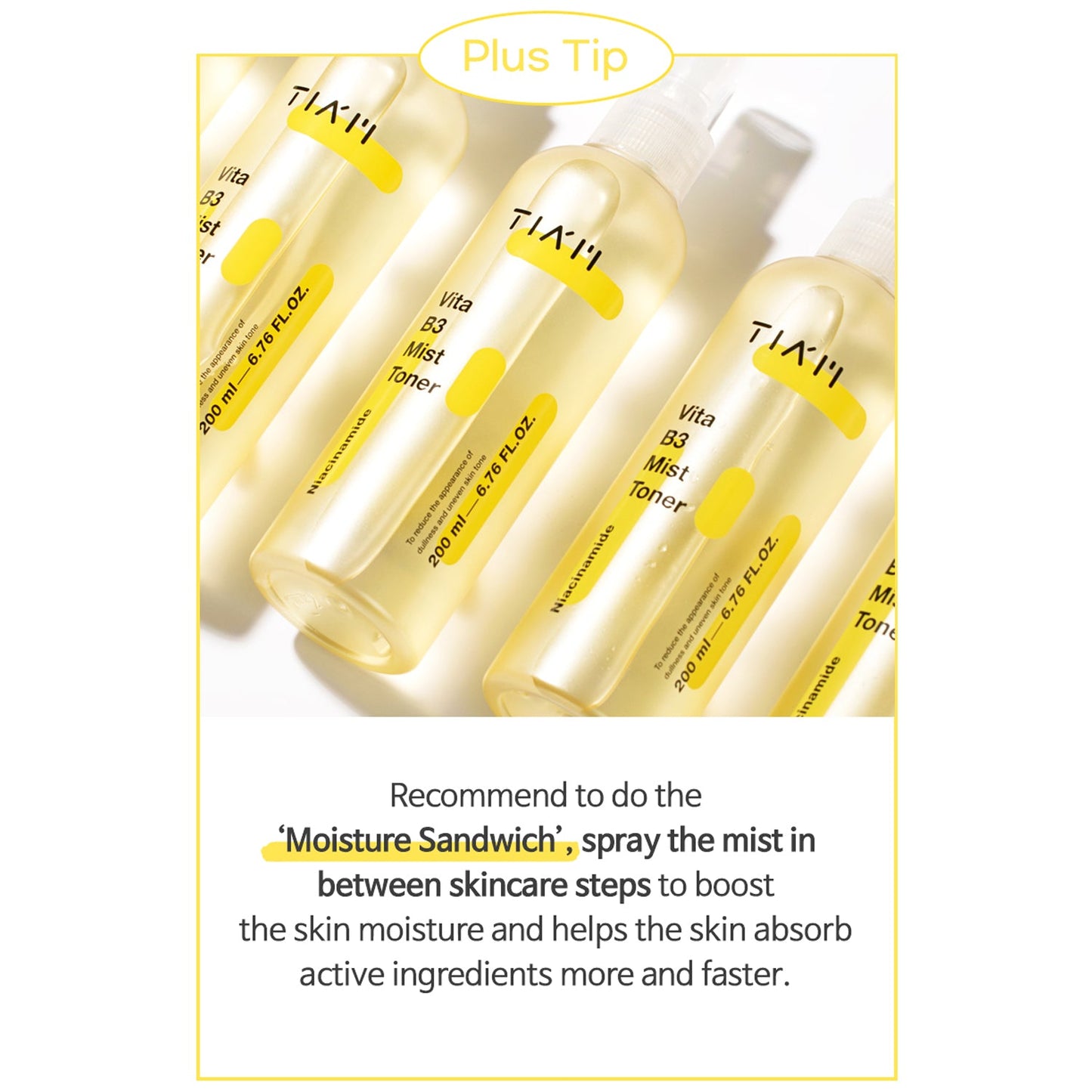 TIA'M Vita B3 Mist Toner 200ml