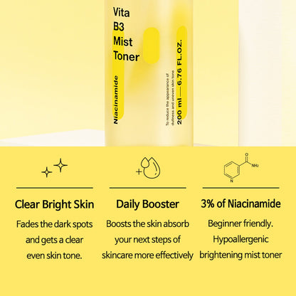TIA'M Vita B3 Mist Toner 200ml