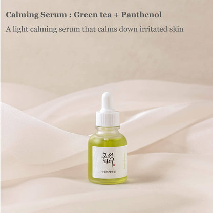 Beauty of Joseon Calming Serum : Green tea + Panthenol 30ml - ORION XO Exclusive
