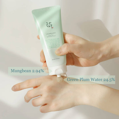 Beauty of Joseon Green Plum Refreshing Cleanser 100ml - ORION XO Exclusive