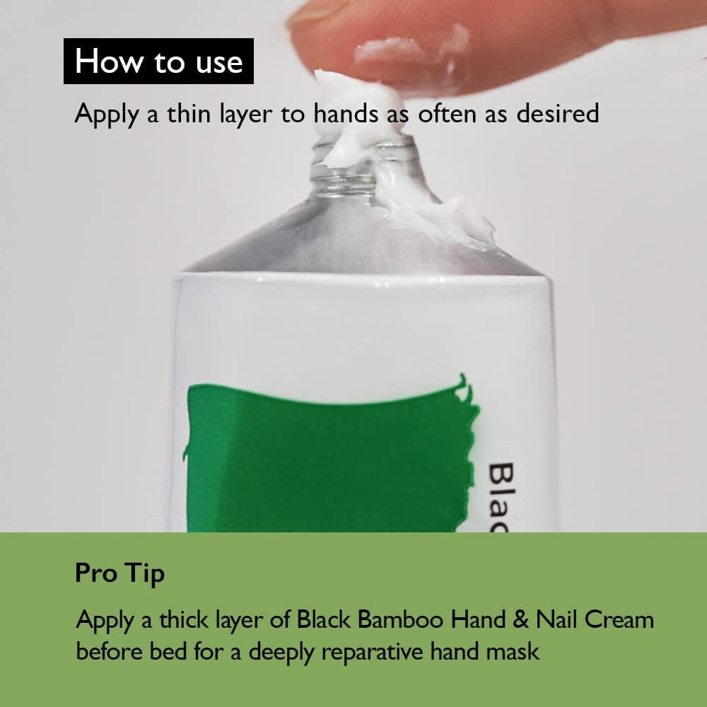 Haruharu WONDER Black Bamboo Nourishing Calming Hand & Nail Cream 50ml Skin Care HaruHaru Wonder ORION XO Sri Lanka