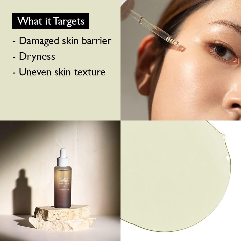 Haruharu WONDER Black Rice Facial Oil-30ml - ORION XO Exclusive