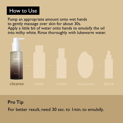 Haruharu WONDER Black Rice Moisture Deep Cleansing-Oil 150ml - ORION XO Exclusive