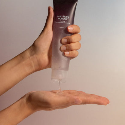 Haruharu WONDER Black Rice Triple AHA Gentle Cleansing Gel Unscented 100ml - ORION XO Exclusive