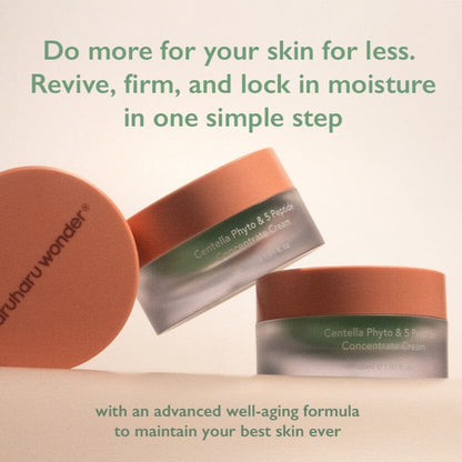 Haruharu WONDER Centella Phyto & 5 Peptide Concentrate-Cream 30ml - ORION XO Exclusive