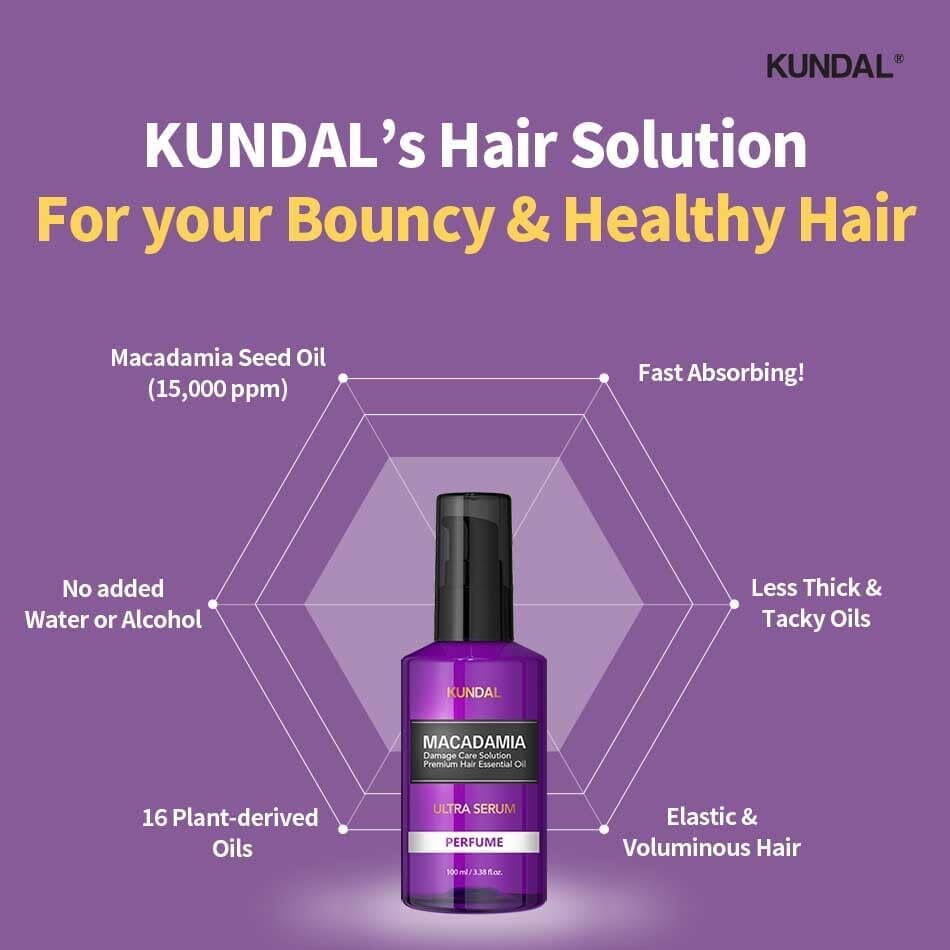 KUNDAL Macadamia Ultra Hair Serum Blackberry Bay 100ml Hair Care KUNDAL ORION XO Sri Lanka