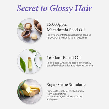 KUNDAL Macadamia Ultra Hair Serum Cherry Blossom 100ml Hair Care KUNDAL ORION XO Sri Lanka