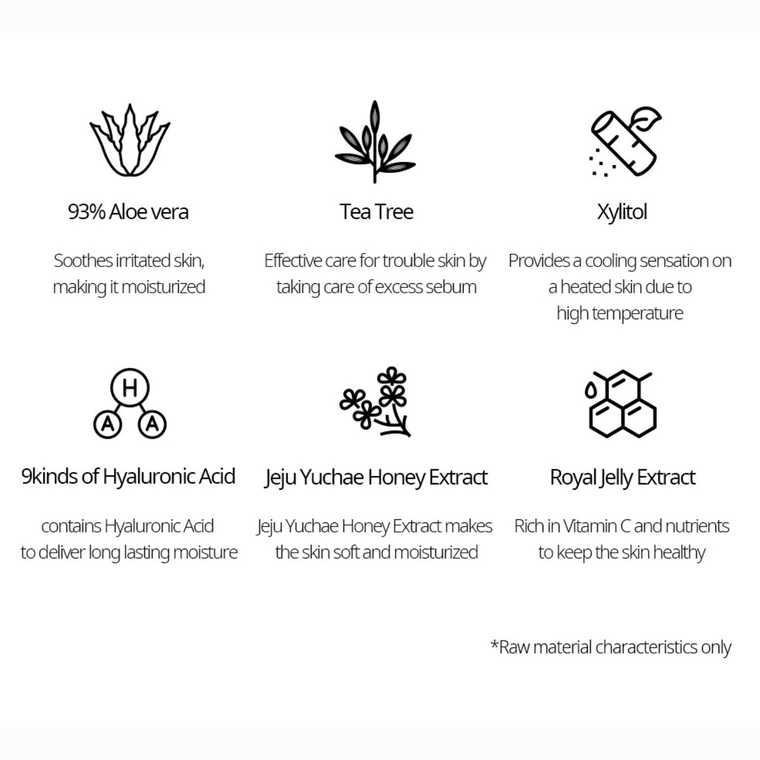 NACIFIC Aloe Tea Tree Soothing Gel 100ml - ORION XO Exclusive