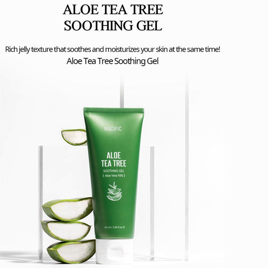 NACIFIC Aloe Tea Tree Soothing Gel 100ml - ORION XO Exclusive