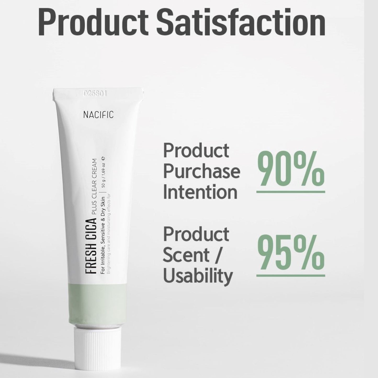 NACIFIC Fresh Cica Plus Clear Cream 50g - ORION XO Exclusive