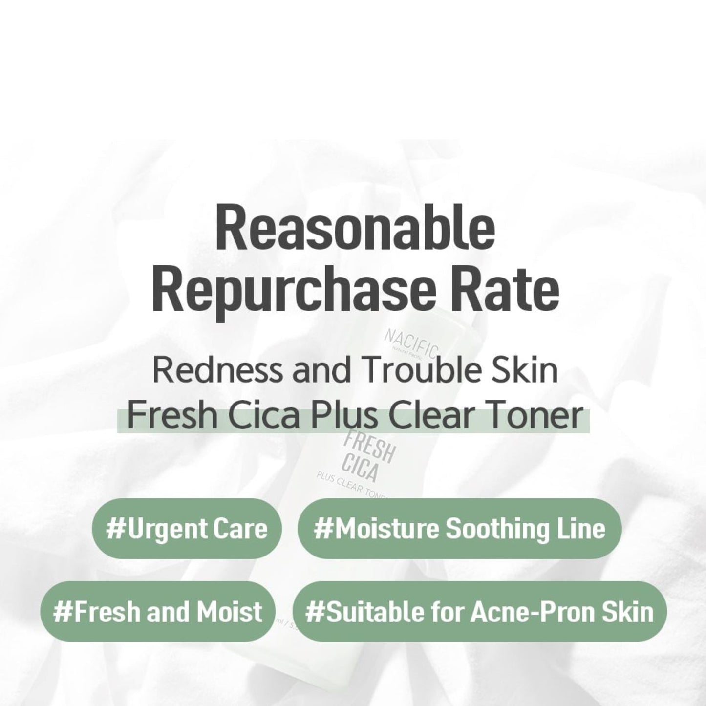 NACIFIC Fresh Cica Plus Clear Toner 150ml - ORION XO Exclusive