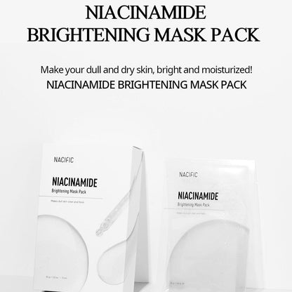 NACIFIC Niacinamide Brightening Mask (1ea) - ORION XO Exclusive