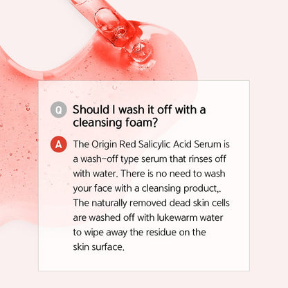 NACIFIC Origin Red Salicylic Acid (Wash-Off) Serum 50ml - ORION XO Exclusive