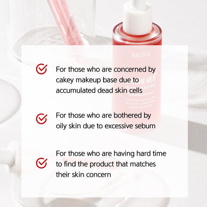 NACIFIC Origin Red Salicylic Acid (Wash-Off) Serum 50ml - ORION XO Exclusive