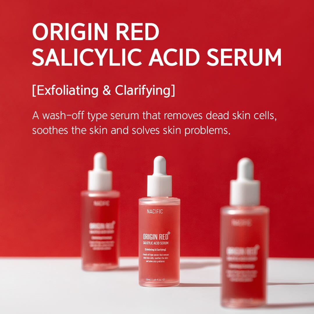 NACIFIC Origin Red Salicylic Acid (Wash-Off) Serum 50ml - ORION XO Exclusive