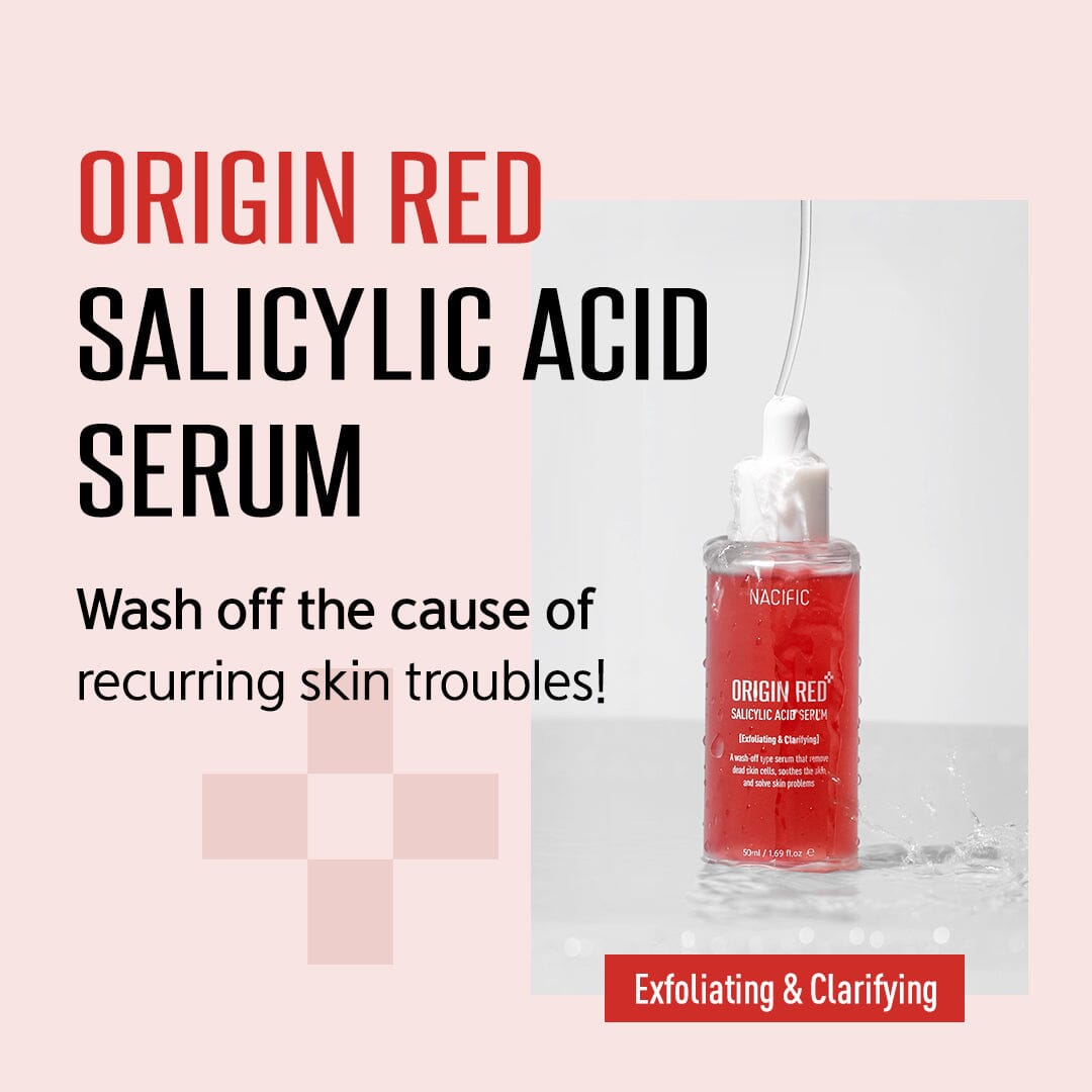 NACIFIC Origin Red Salicylic Acid (Wash-Off) Serum 50ml - ORION XO Exclusive