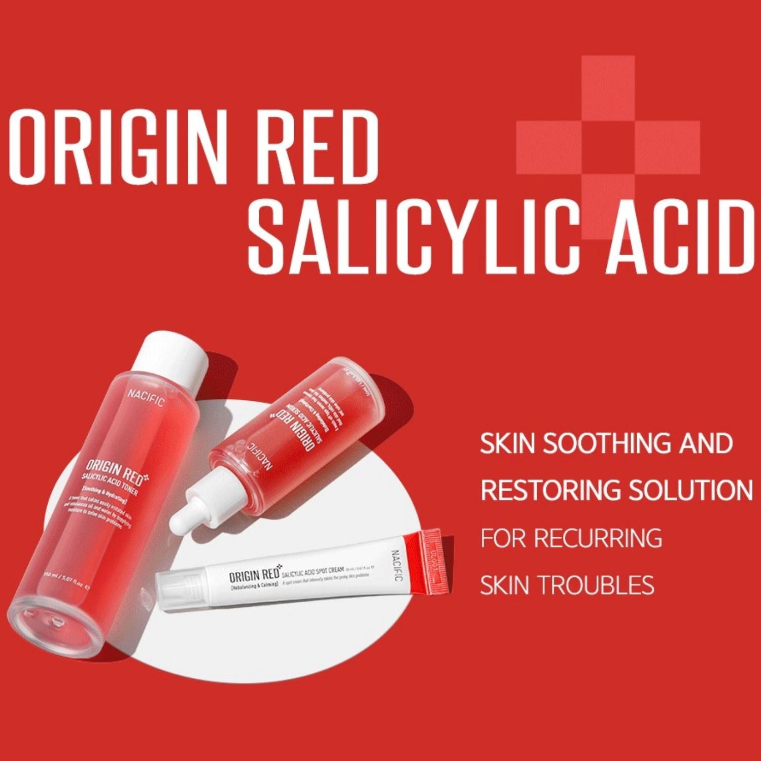 NACIFIC Origin Red Salicylic Acid Toner 150ml - ORION XO Exclusive