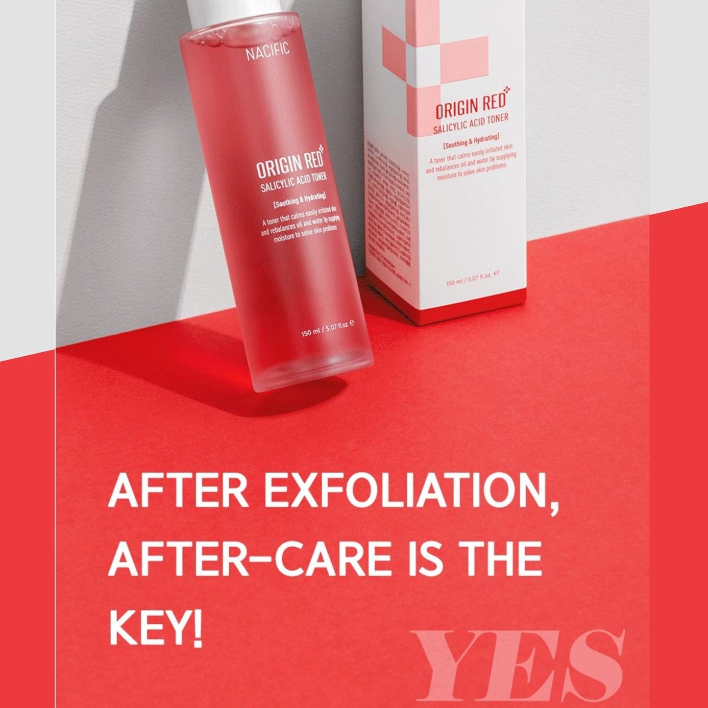 NACIFIC Origin Red Salicylic Acid Toner 150ml - ORION XO Exclusive