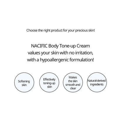 NACIFIC Phyto Niacin Brightening Body Tone-Up Cream 300ml - ORION XO Exclusive
