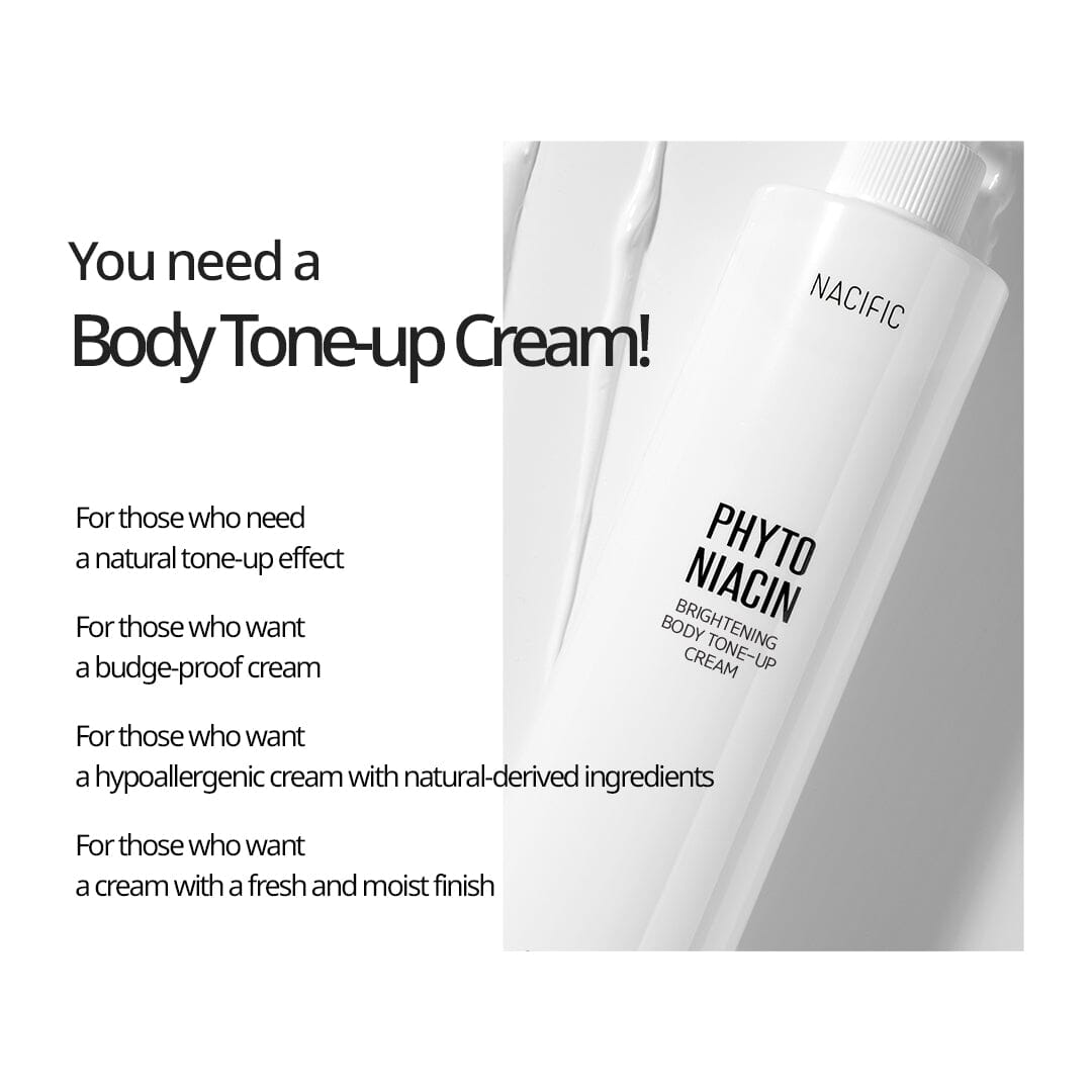 NACIFIC Phyto Niacin Brightening Body Tone-Up Cream 300ml - ORION XO Exclusive