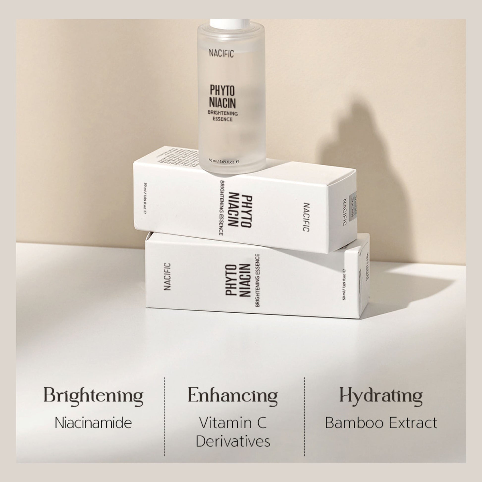 NACIFIC Phyto Niacin Brightening Essence 50ml (5% Niacinamide) - ORION XO Exclusive