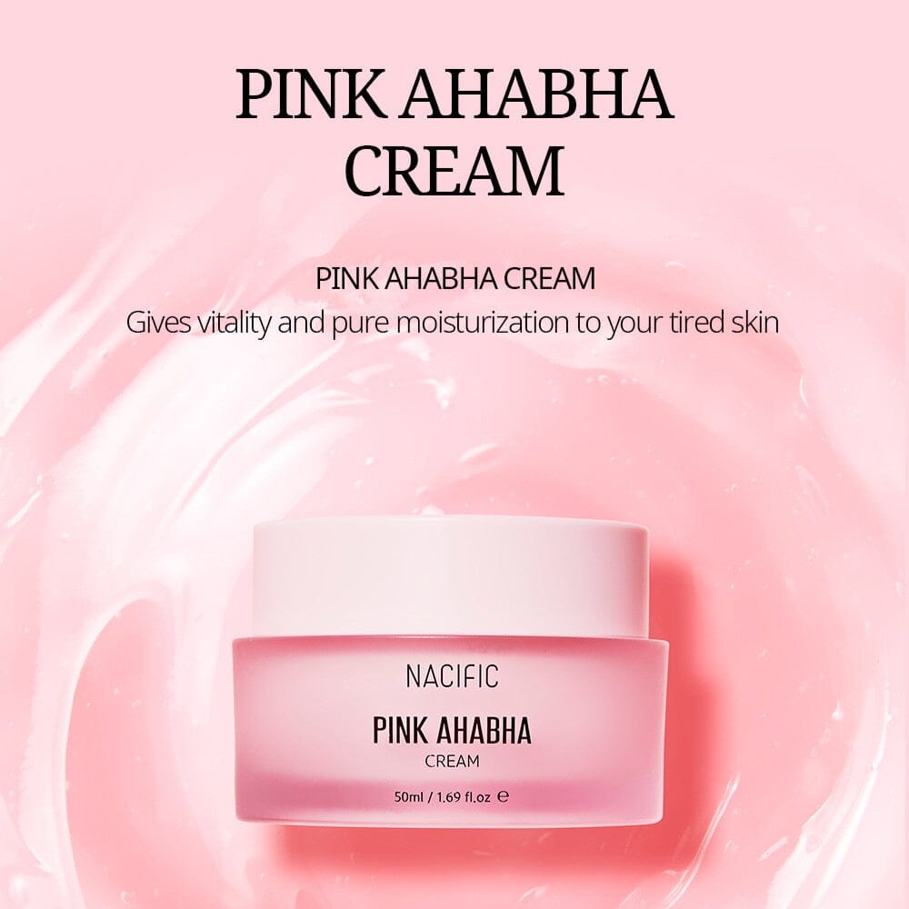 NACIFIC Pink AHA BHA Cream 50ml - ORION XO Exclusive