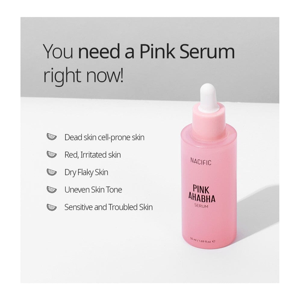 NACIFIC Pink AHA BHA Serum 50ml - ORION XO Exclusive