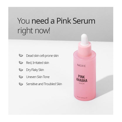 NACIFIC Pink AHA BHA Serum 50ml - ORION XO Exclusive