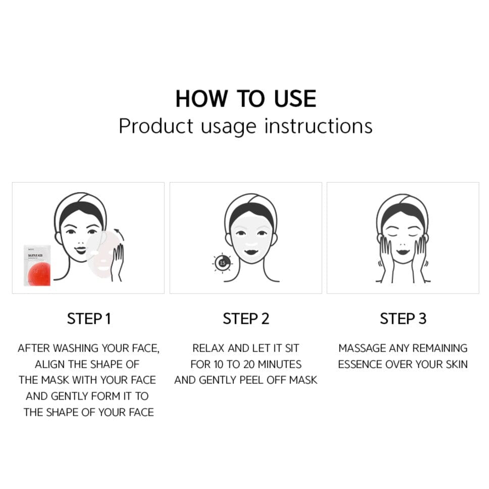 NACIFIC Salicylic Acid Clarifying Mask (1ea) - ORION XO Exclusive