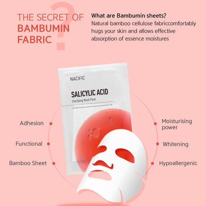 NACIFIC Salicylic Acid Clarifying Mask (1ea) - ORION XO Exclusive