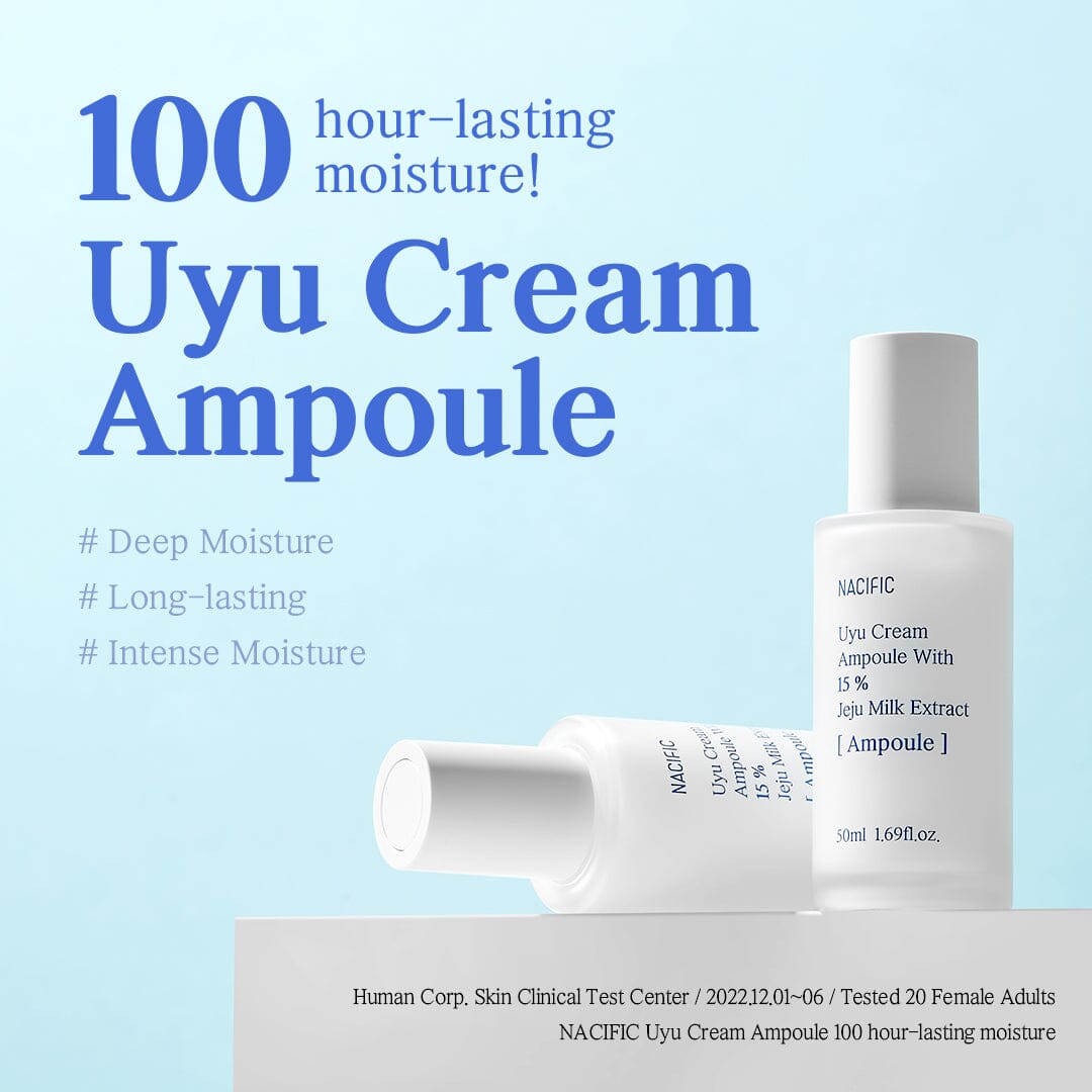 NACIFIC Uyu Cream Ampoule with 15% Jeju Milk 50ml - ORION XO Exclusive