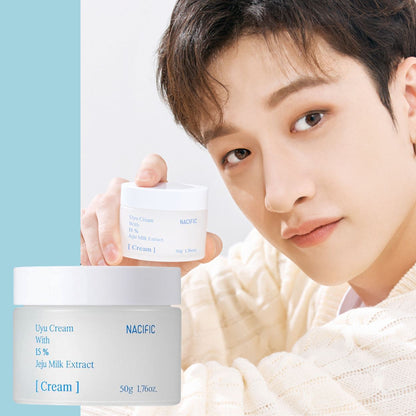 NACIFIC Uyu Cream with 15% Jeju Milk 50ml - ORION XO Exclusive