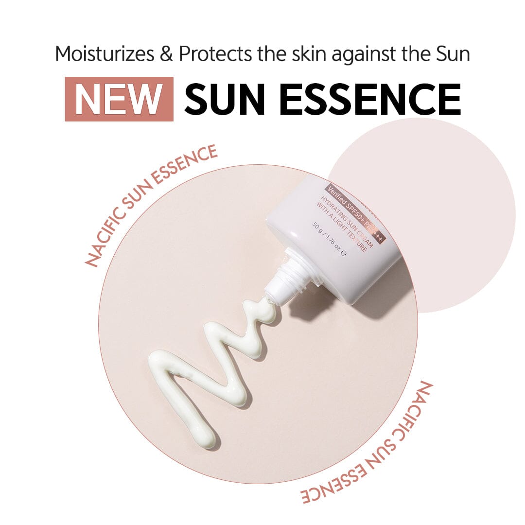 NACIFIC Vegan Sun Essence Verified SPF50+/ PA++++ 50ml - ORION XO Exclusive