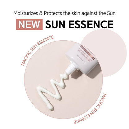 NACIFIC Vegan Sun Essence Verified SPF50+/ PA++++ 50ml - ORION XO Exclusive