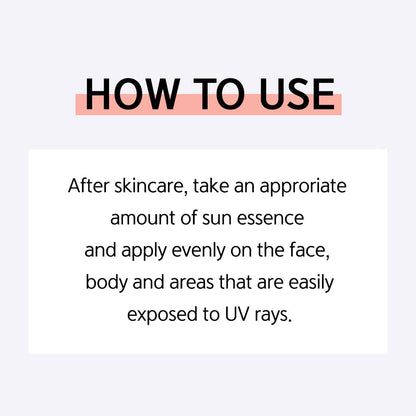 NACIFIC Vegan Sun Essence Verified SPF50+/ PA++++ 50ml - ORION XO Exclusive