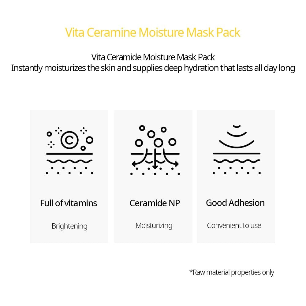 NACIFIC Vita Ceramide Moisture Mask (1ea) - ORION XO Exclusive