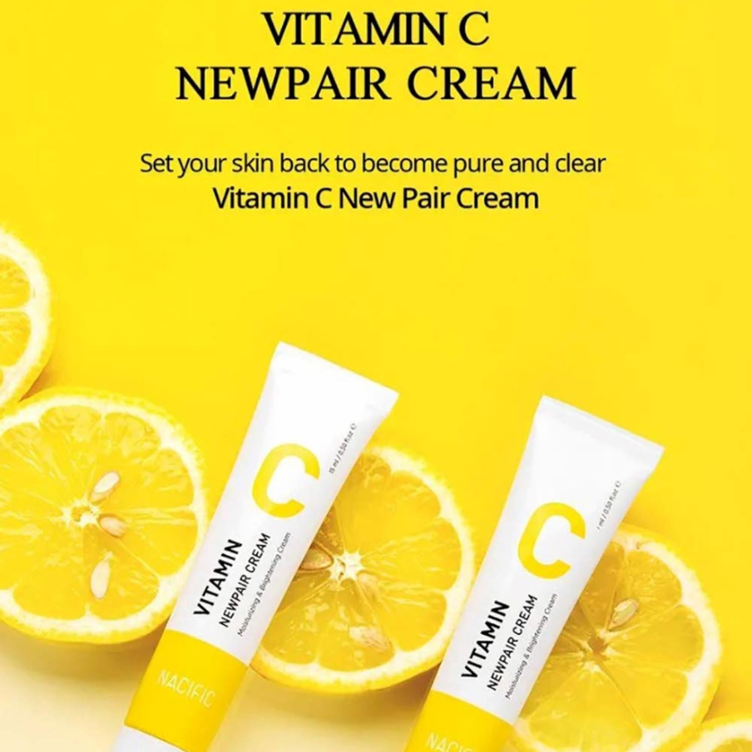 NACIFIC Vitamin C Newpair Cream 15ml - ORION XO Exclusive
