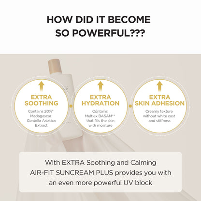 SKIN1004 Madagascar Centella Air-Fit Suncream Plus SPF50+ PA++++ 50ml - ORION XO Exclusive