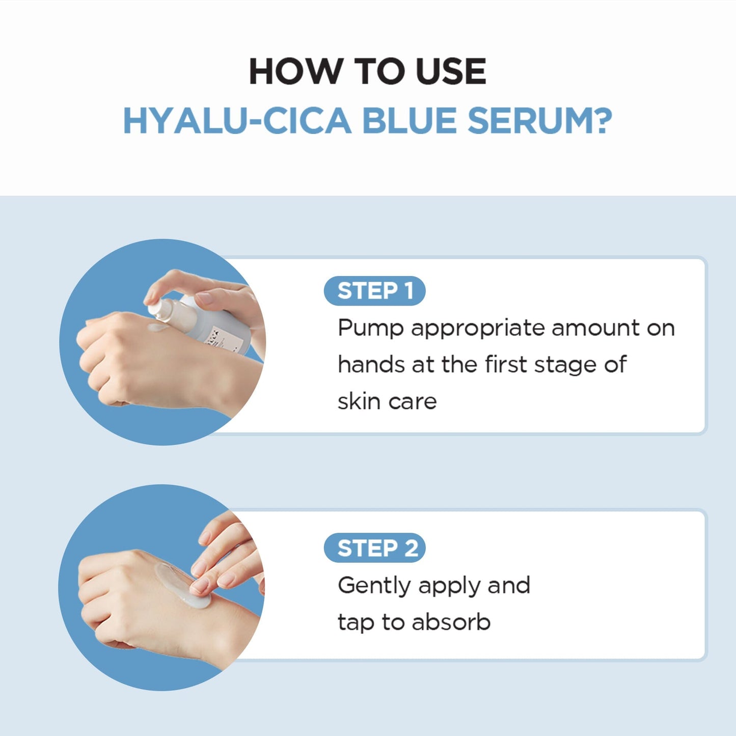 SKIN1004 Madagascar Centella Hyalu-Cica Blue Serum 50ml - ORION XO Exclusive